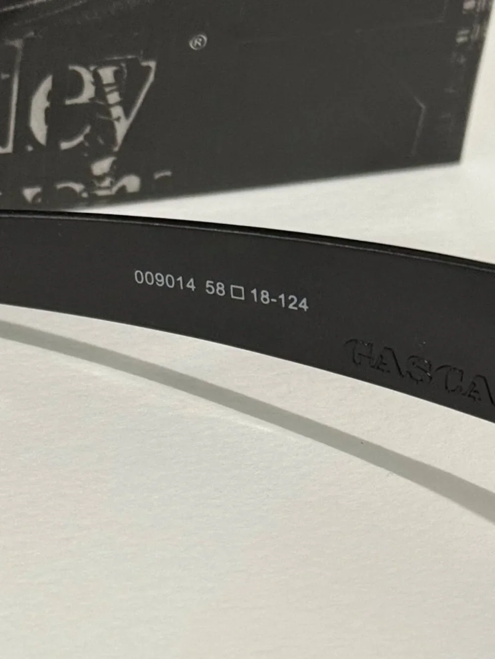 Oakley GASCAN Black Matte Frame OO9014 Chrome Iridium Lenses - Picture 7 of 7